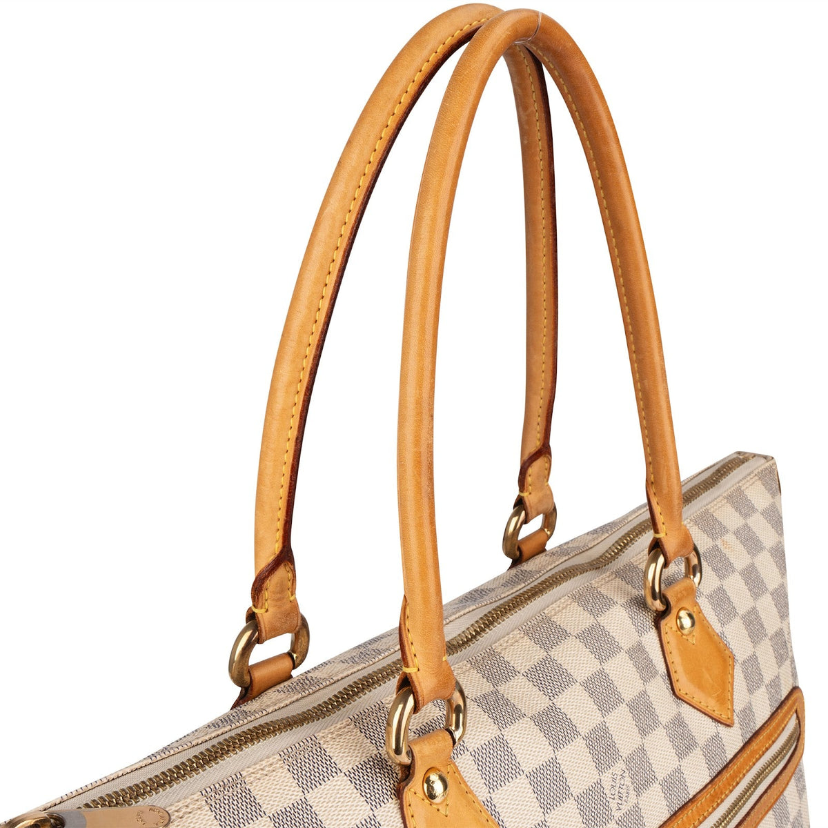 Louis Vuitton Saleya GM Tote aus Damier Azur Canvas – Ansicht 3