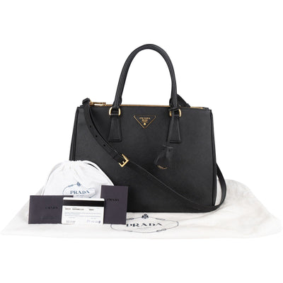 Prada Saffiano Leather Galleria Handbag