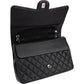Chanel Quilted Caviar Leather Maxi Double Flap Crossbody Bag