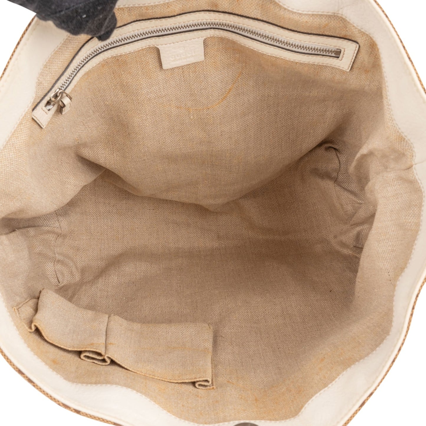 Gucci Monogram GG Canvas Horsebit Handbag
