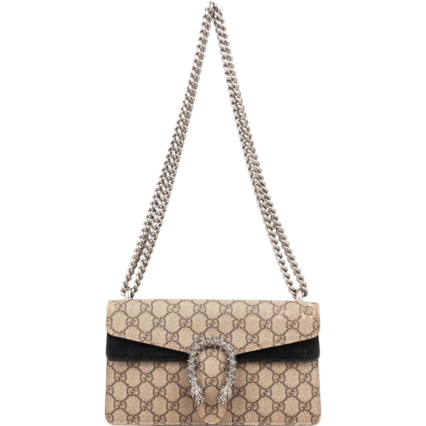 Gucci Monogram GG Supreme Canvas Dionysus Small Crossbody Bag