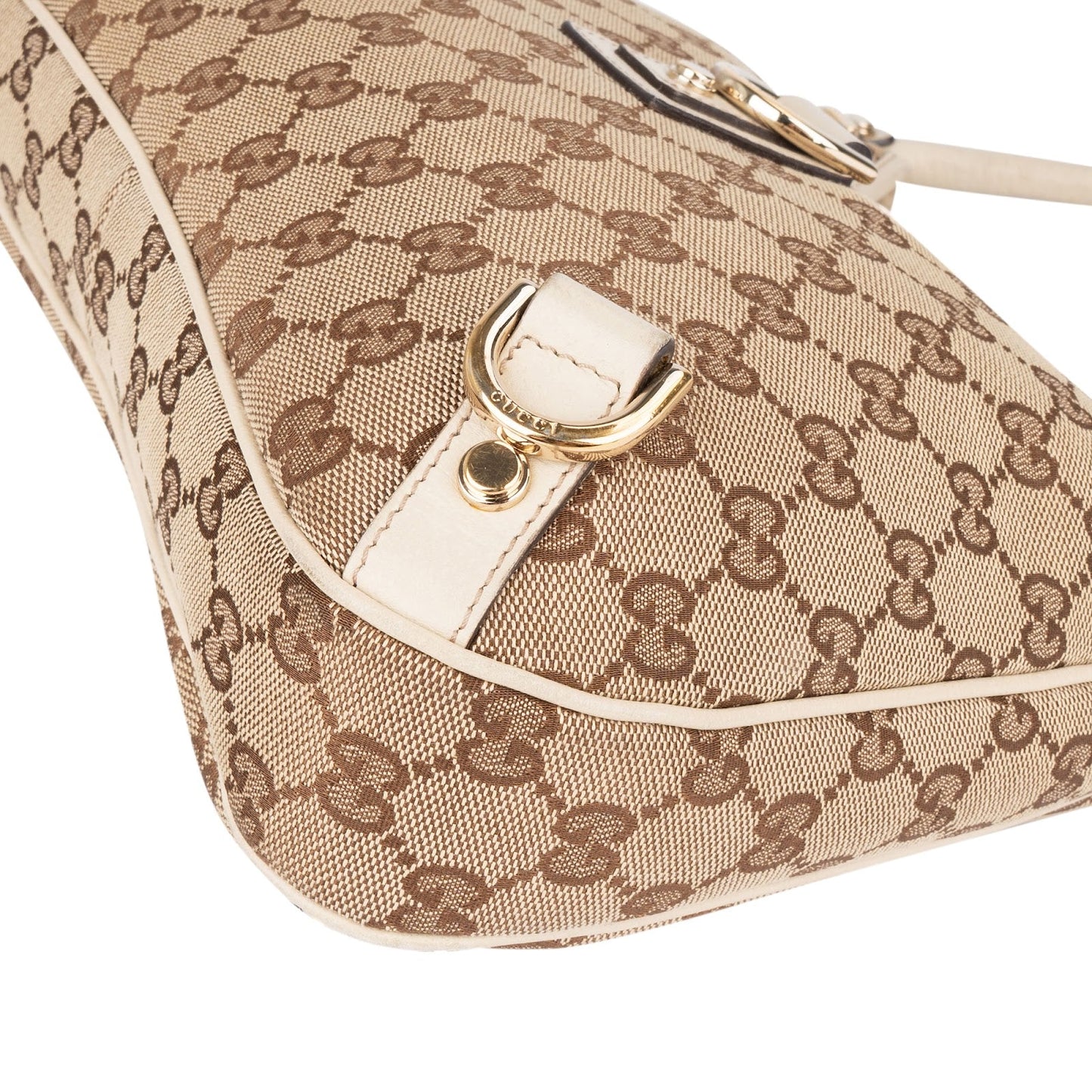 Gucci Monogram GG Canvas Abbey D-Ring Shoulder Bag