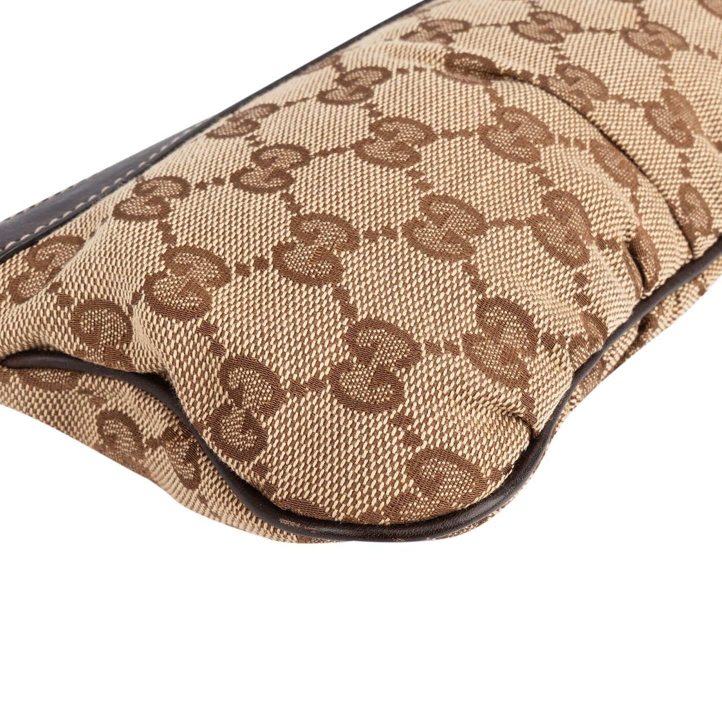 Gucci Monogram GG Charm Pochette Shoulder Bag