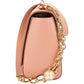 Louis Vuitton Rose Epi Leather Twist Flower Chain Crossbody Bag