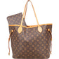 Louis Vuitton Monogram Canvas Neverfull MM Shoulder Bag