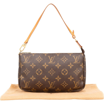 Louis Vuitton Monogram Canvas Pochette Accessoires Handbag