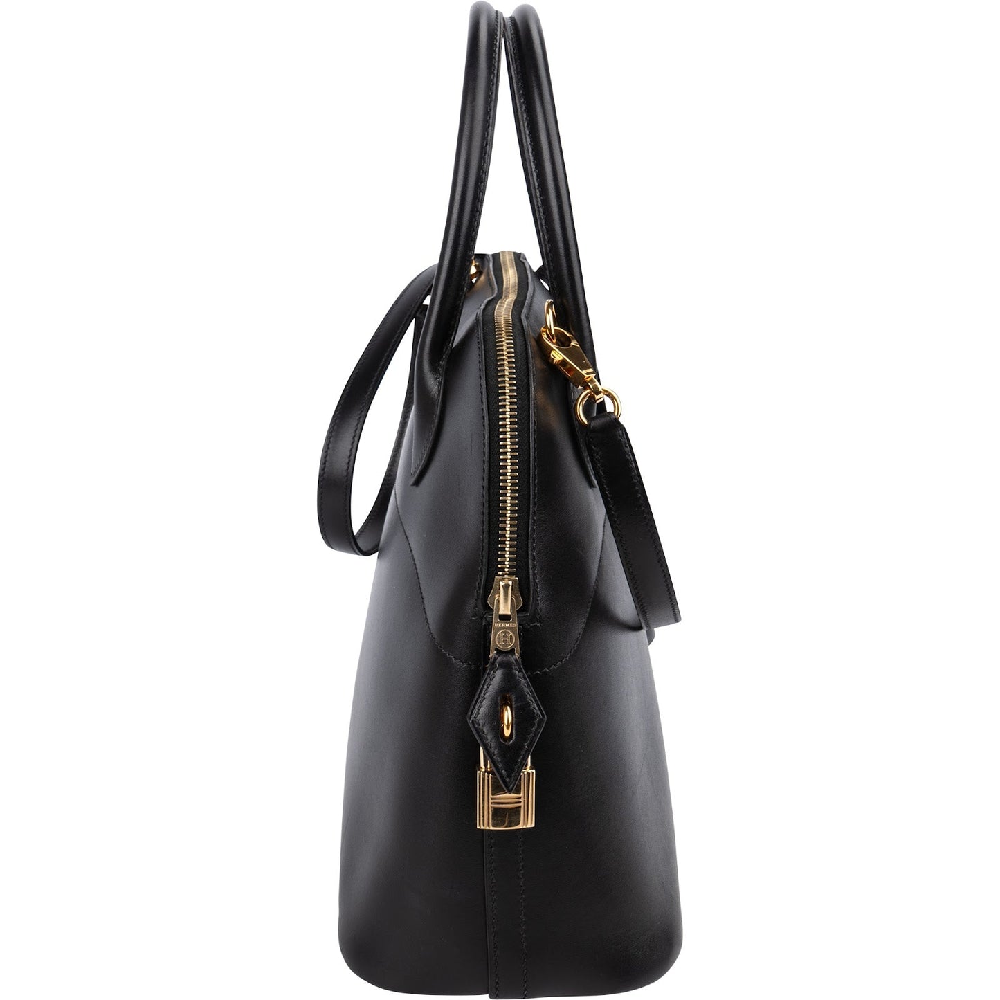 Hermès Noir Swift Leather Bolide 31 Handbag