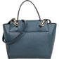 Celine Petrol Leather Grained Calfskin Belt Handbag