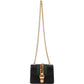 Gucci Black Leather Small Sylvie Crossbody Bag
