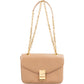 Celine Calfskin Classic Box Medium C Lock Crossbody Bag