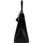 Hermès Noir Boxcalf Kelly 35 Sellier Handbag