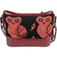 Chanel Owl Motif Wool & Calfskin Gabrielle Bicolor Chain Small Crossbody Bag