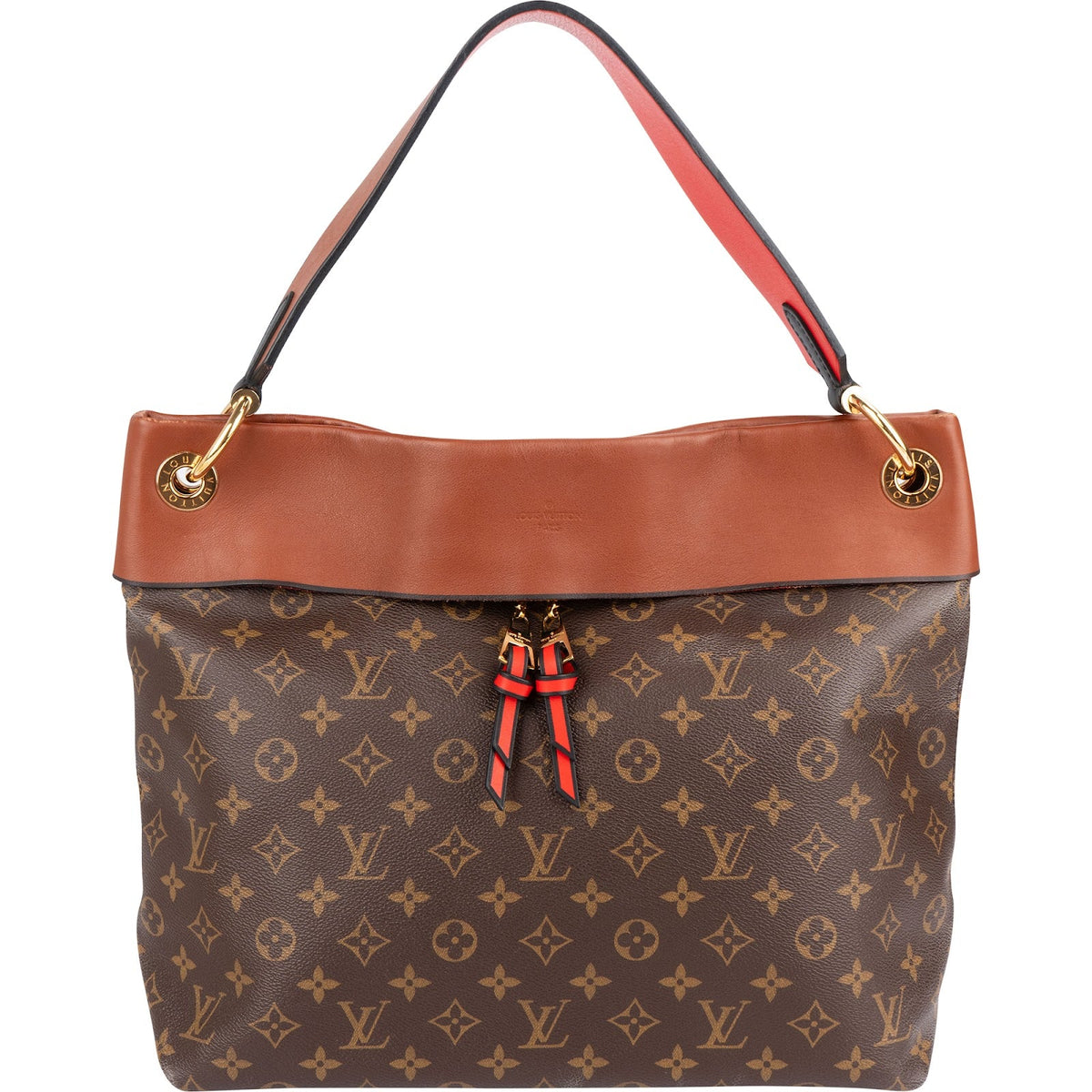 Louis Vuitton Monogram Canvas Tuileries Hobo Shoulder Bag