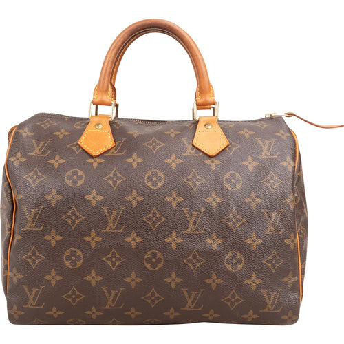 Louis Vuitton Monogram Canvas Speedy 30 Handbag