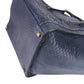 Celine Bleu Python Leather Phantom Handbag