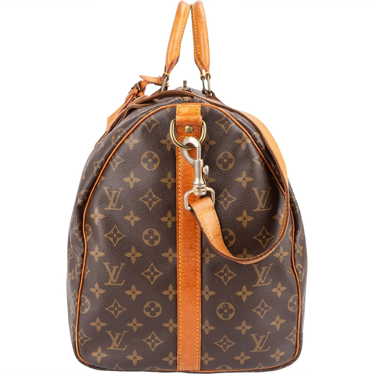 Louis Vuitton Monogram Canvas Keepall 55 Bandoulière Travel Bag