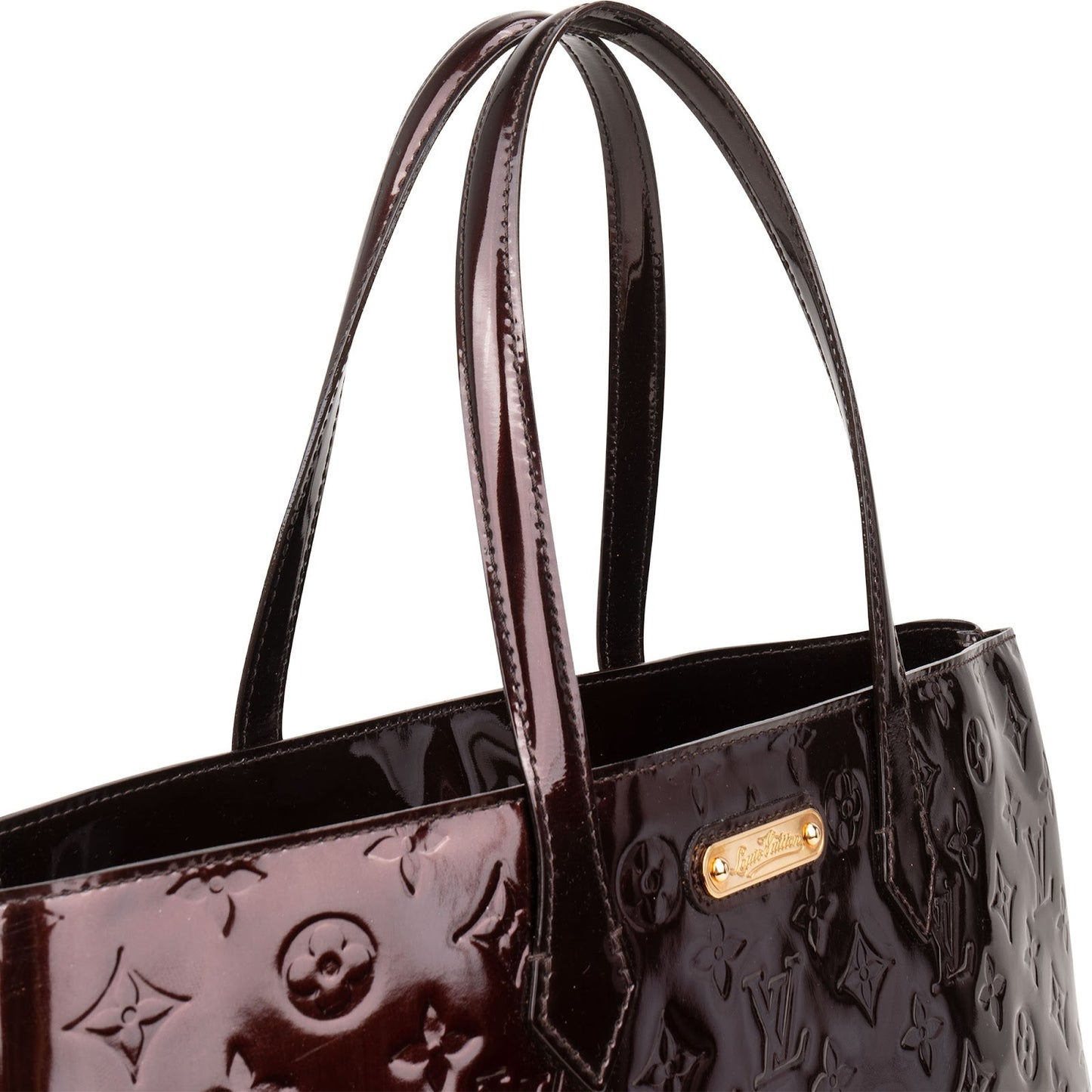 Louis Vuitton Monogram Vernis Wilshire MM Handbag
