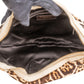 Yves Sant Laurent Pony Hair Leopard Print Hobo Shoulder Bag