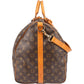 Louis Vuitton Monogram Canvas Keepall 60 Bandoulière Travel Bag