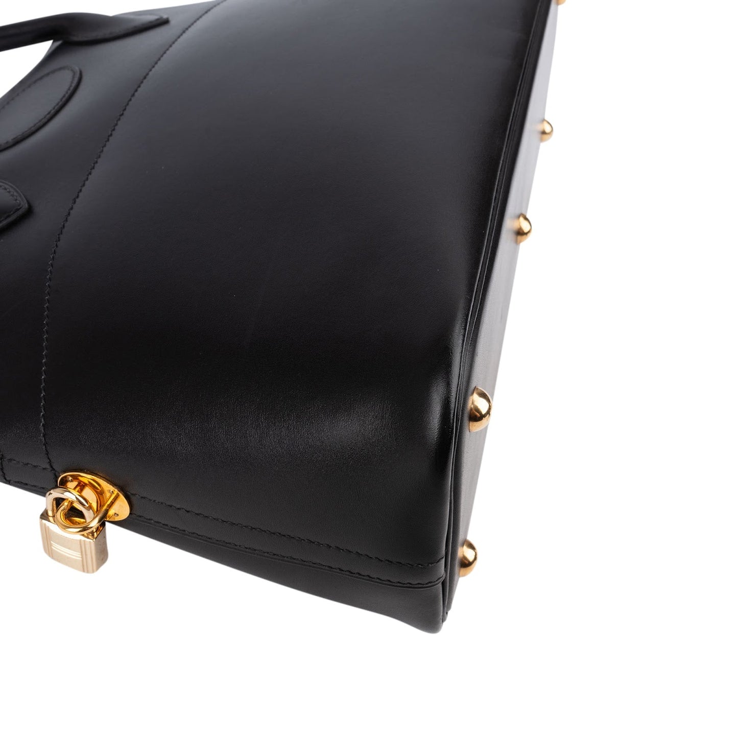 Hermès Noir Swift Leather Bolide 31 Handbag