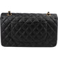 Chanel Quilted Lambskin Medium Double Flap Shoulder Bag