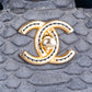 Chanel Bleu Python CC Shopping Tote Shoulder Bag