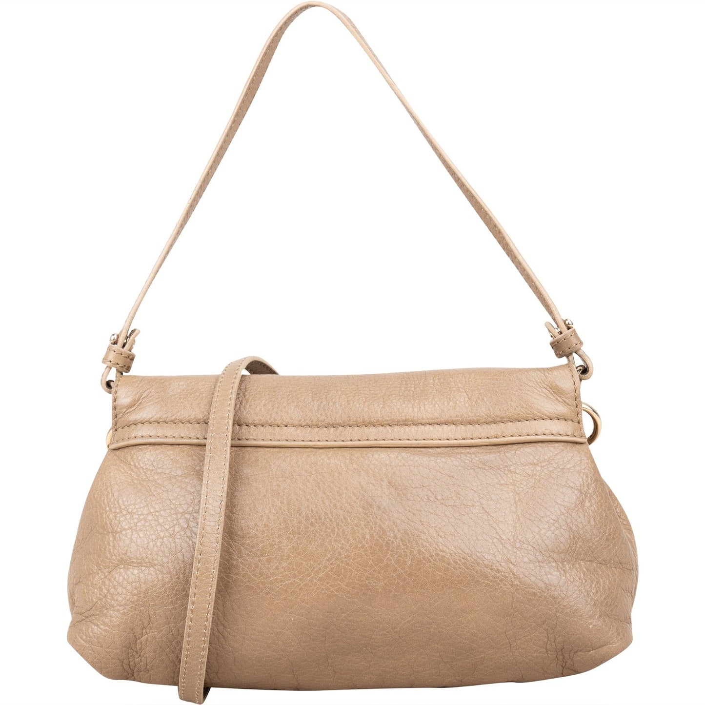 Chloé Leather Lily Bow Pochette Handbag