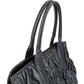 Miu Miu Grey Matelassé Nappa Leather Tote Handbag
