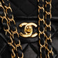 Chanel Quilted Lambskin 24K Gold Small Double Flap Shoulder Bag