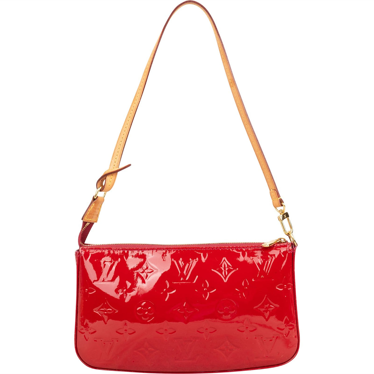 Louis Vuitton NM Pochette Accessoires aus Monogram Vernis – Vorderansicht