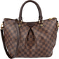 Louis Vuitton Monogram Damier Ebene Siena MM Handbag