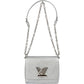 Louis Vuitton Silver Metallic Epi Leather Twist PM Crossbody Bag