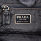 Prada Black Nylon Triangle Backpack