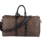 Louis Vuitton Monogram Macassar Keepall 45 Bandoulière Travel Bag