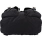 Prada Black Nylon Triangle Backpack