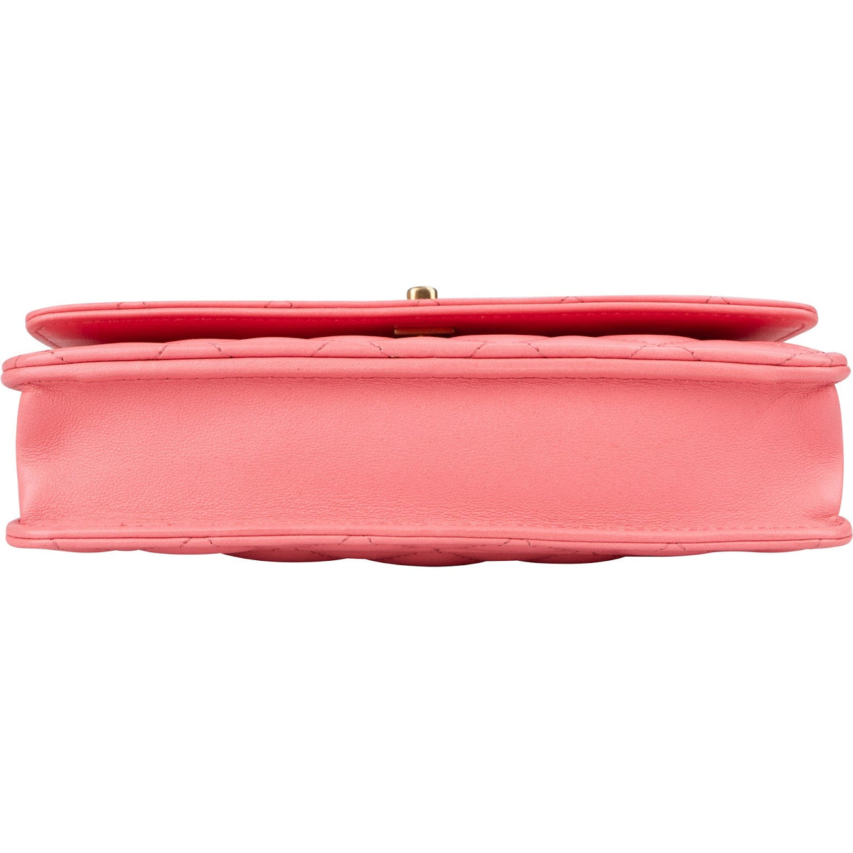 Chanel Quilted Lambskin Pearl Crush Adjustable Wallet On Chain Crossbody Bag