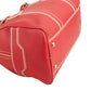Louis Vuitton Red Tobago Leather Carryall M95140 Weekender Travel Bag