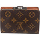 Louis Vuitton Monogram Canvas Compact Clip Wallet