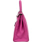 Hermès Pink Chevre Leather Palladium Kelly 28 Handbag