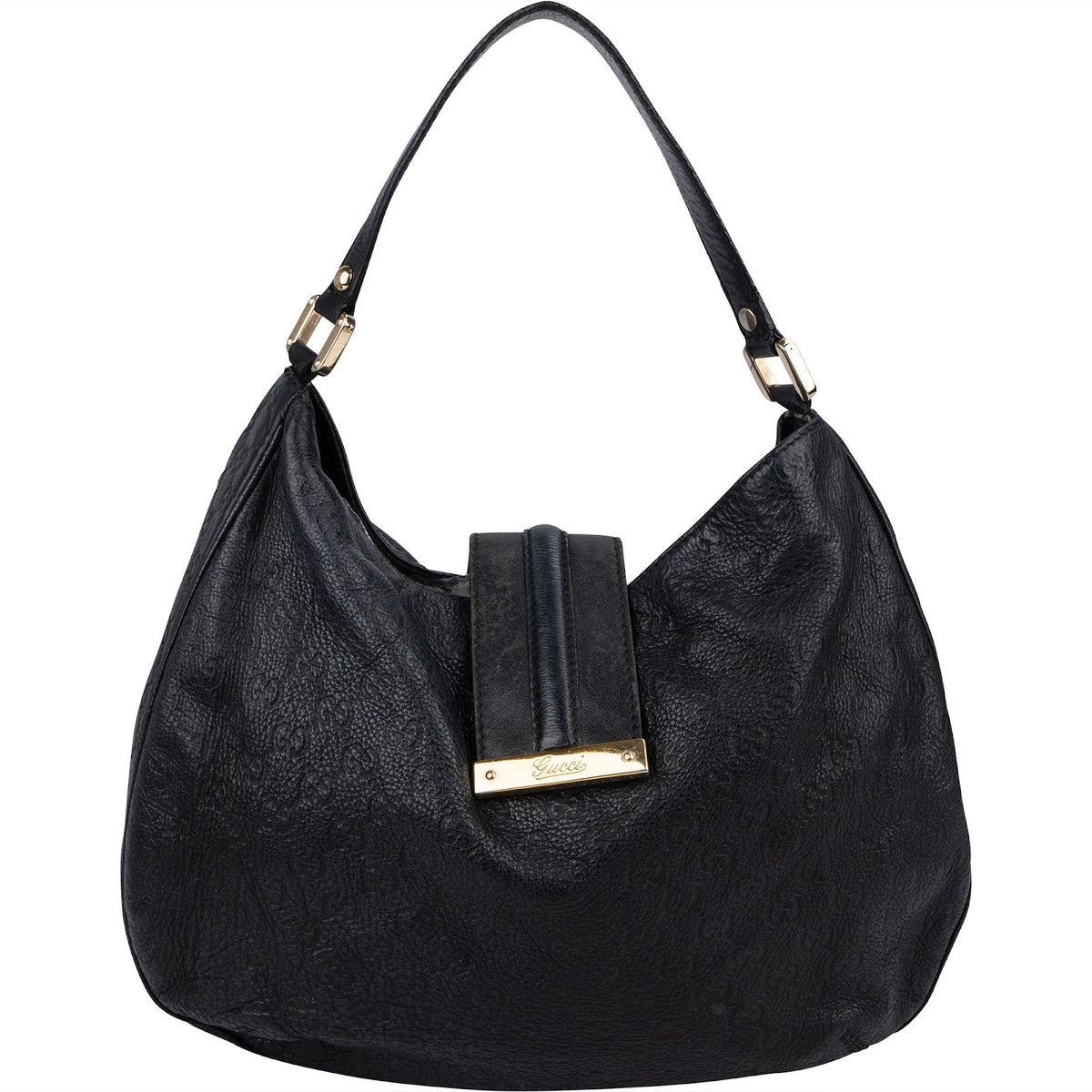 Gucci Hobo aus Guccissima-Leder – Vorderansicht