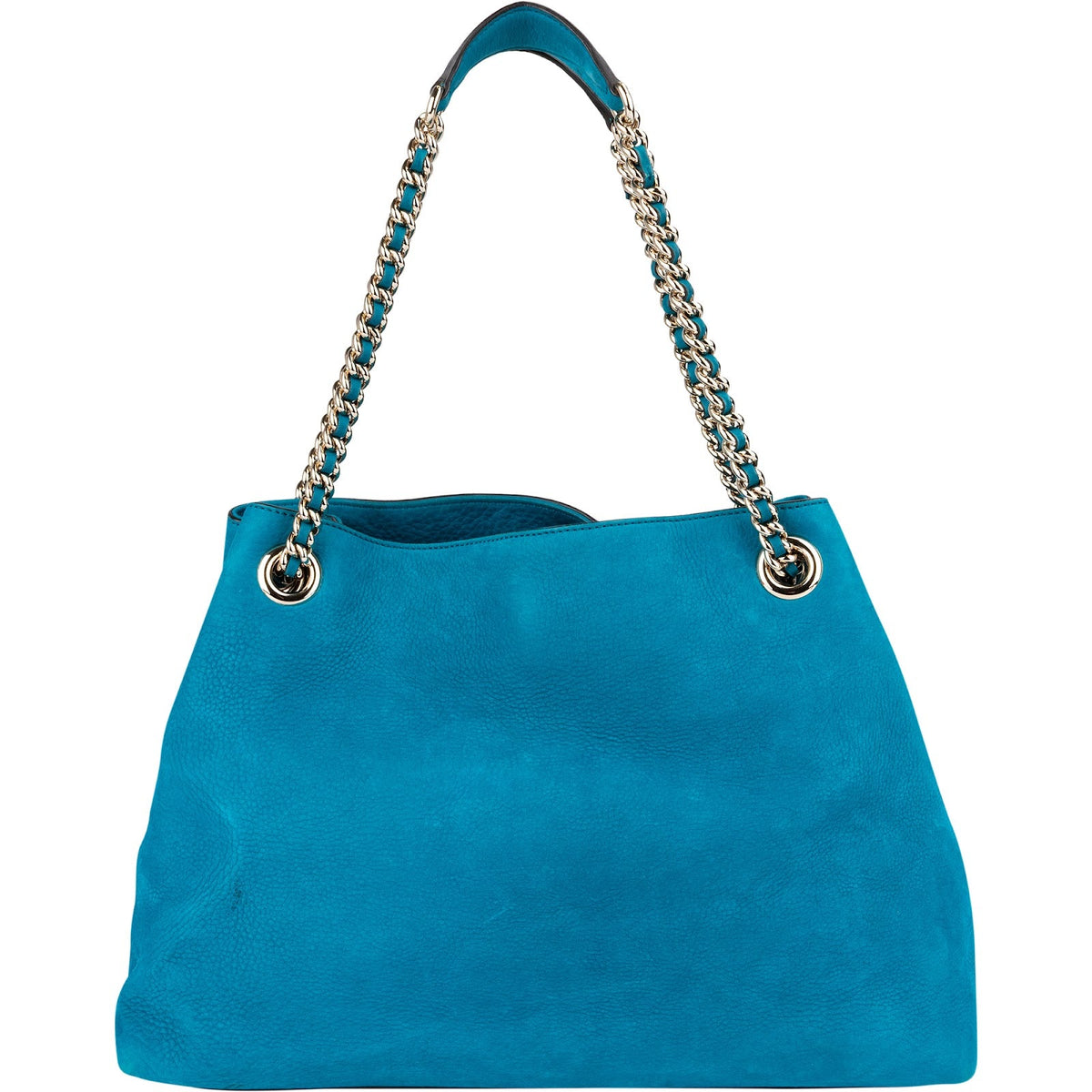 Gucci Suede Soho Chain Tote Shoulder Bag