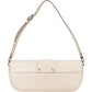Louis Vuitton White Epi Leather Montaigne Clutch Shoulder Bag