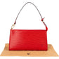 Louis Vuitton Red Epi Leather Pochette Accessoires Handbag