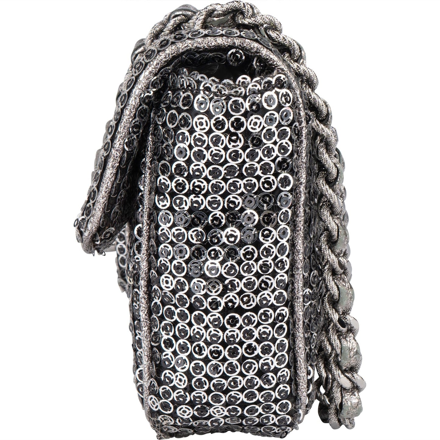 Chanel Sequin Single Flap Crossbody Bag