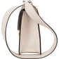 Gucci White Leather Sylvie Shoulder Bag