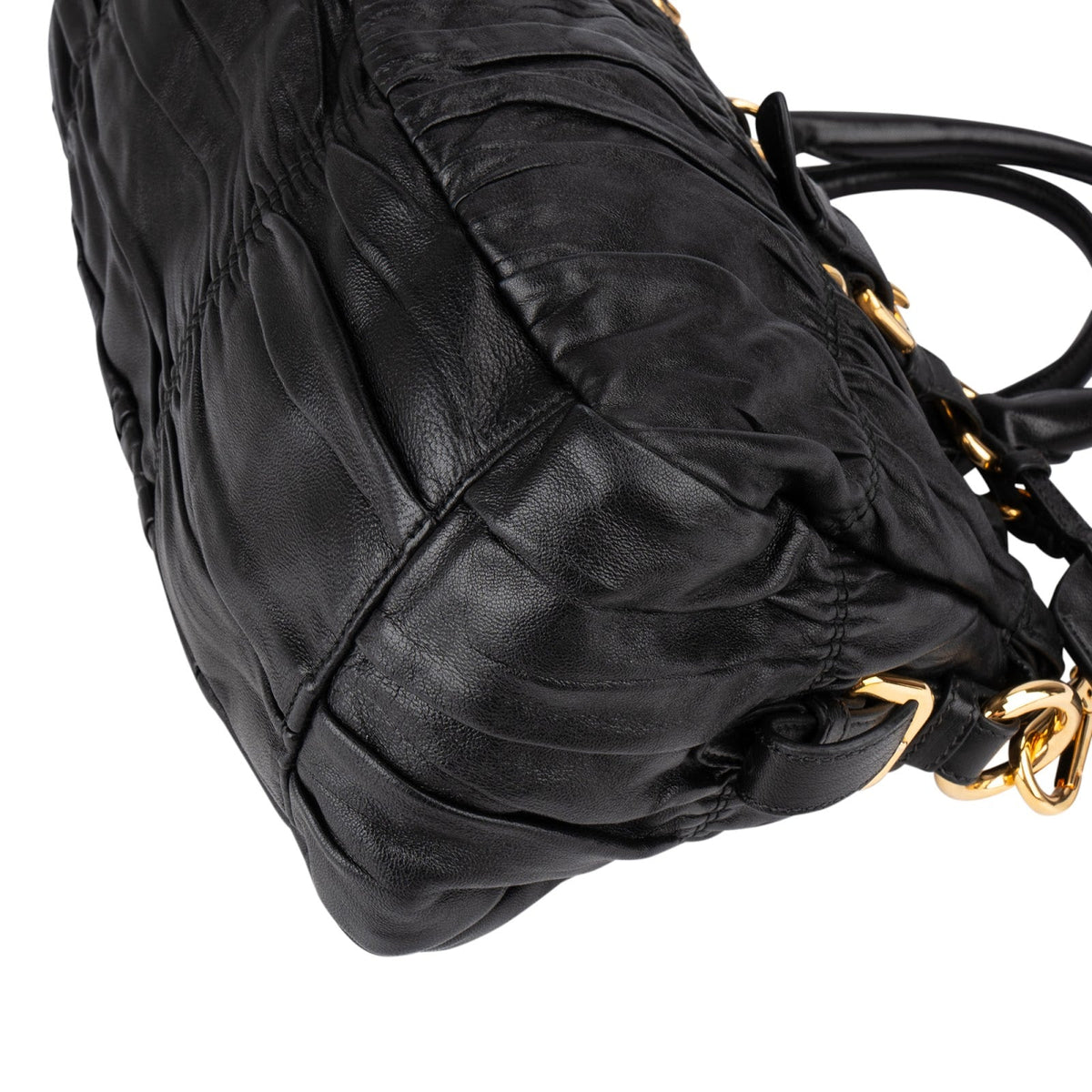 Prada Nappa Leather Gaufre Satchel Handbag