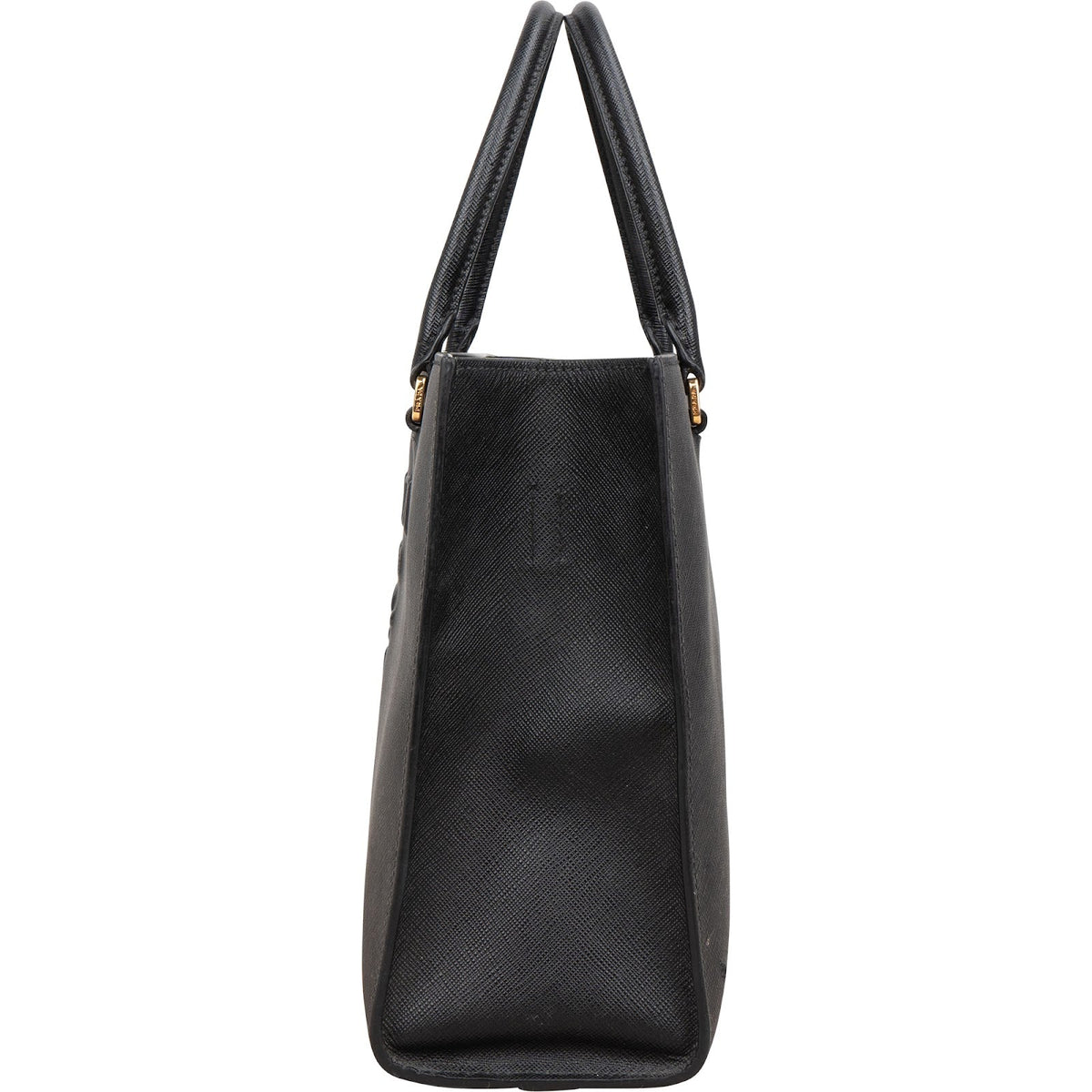 Prada Saffiano Leather Small Tote Handbag