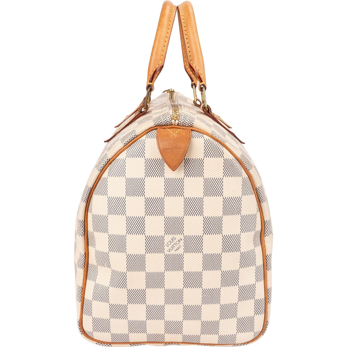 Louis Vuitton Monogram Damier Azur Speedy 30 Handbag