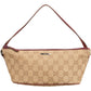 Gucci Monogram GG Canvas Pochette Handbag