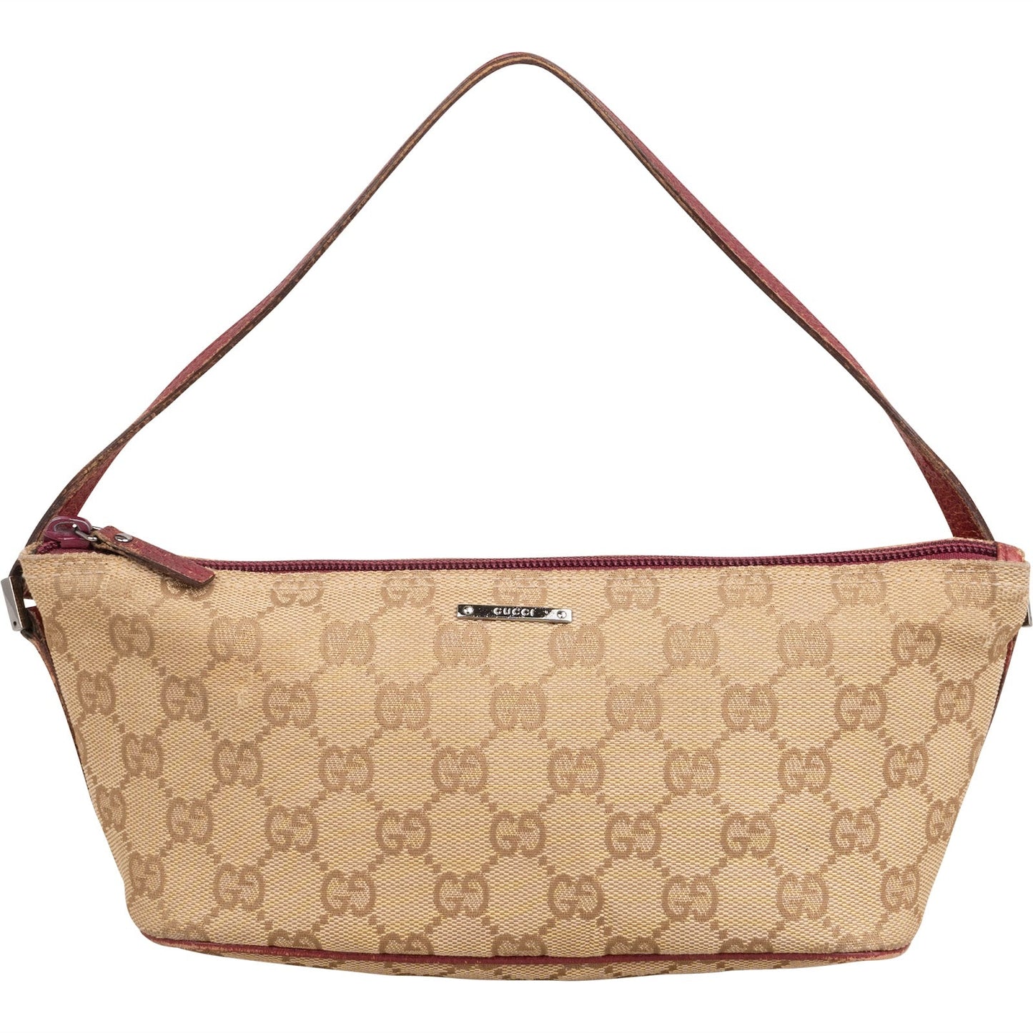 Gucci Monogram GG Canvas Pochette Handbag
